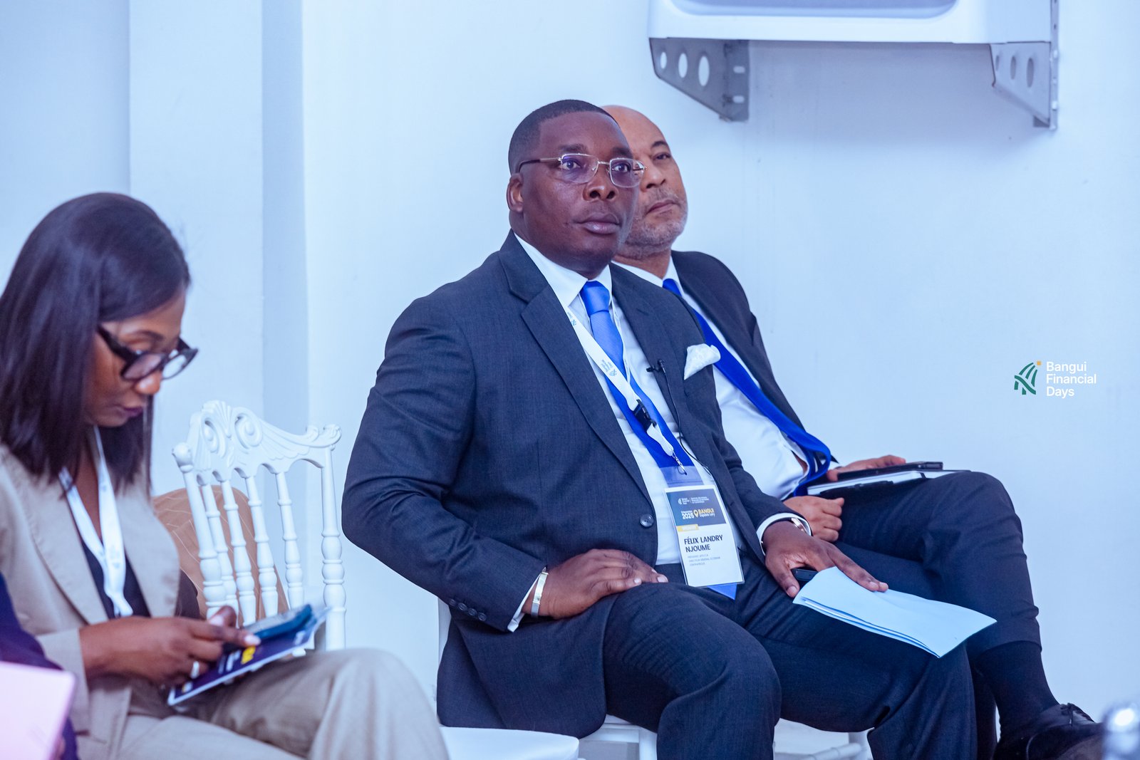 M. Félix Landry NJOUME lors de son allocution